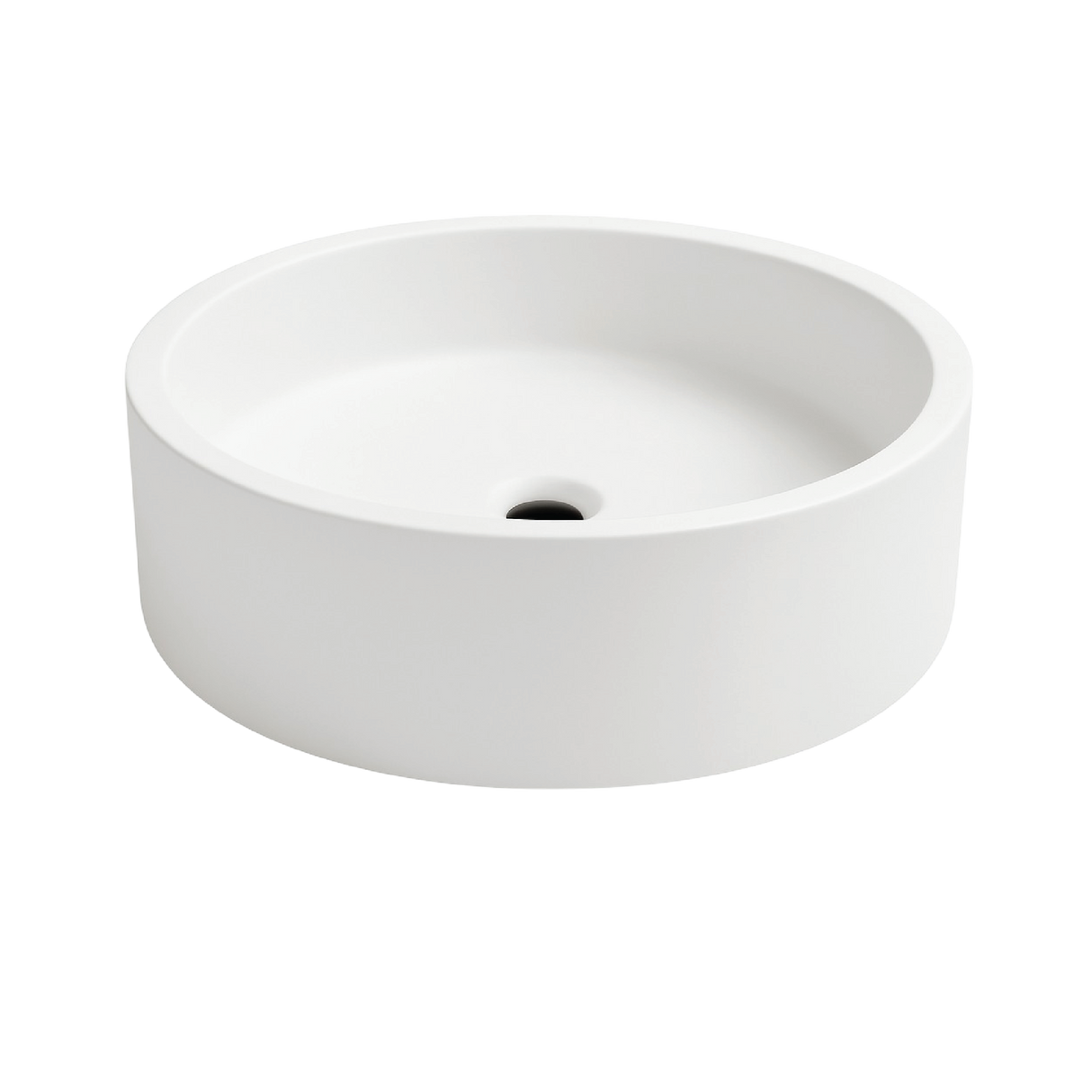 Aria Round Basin - Serene White