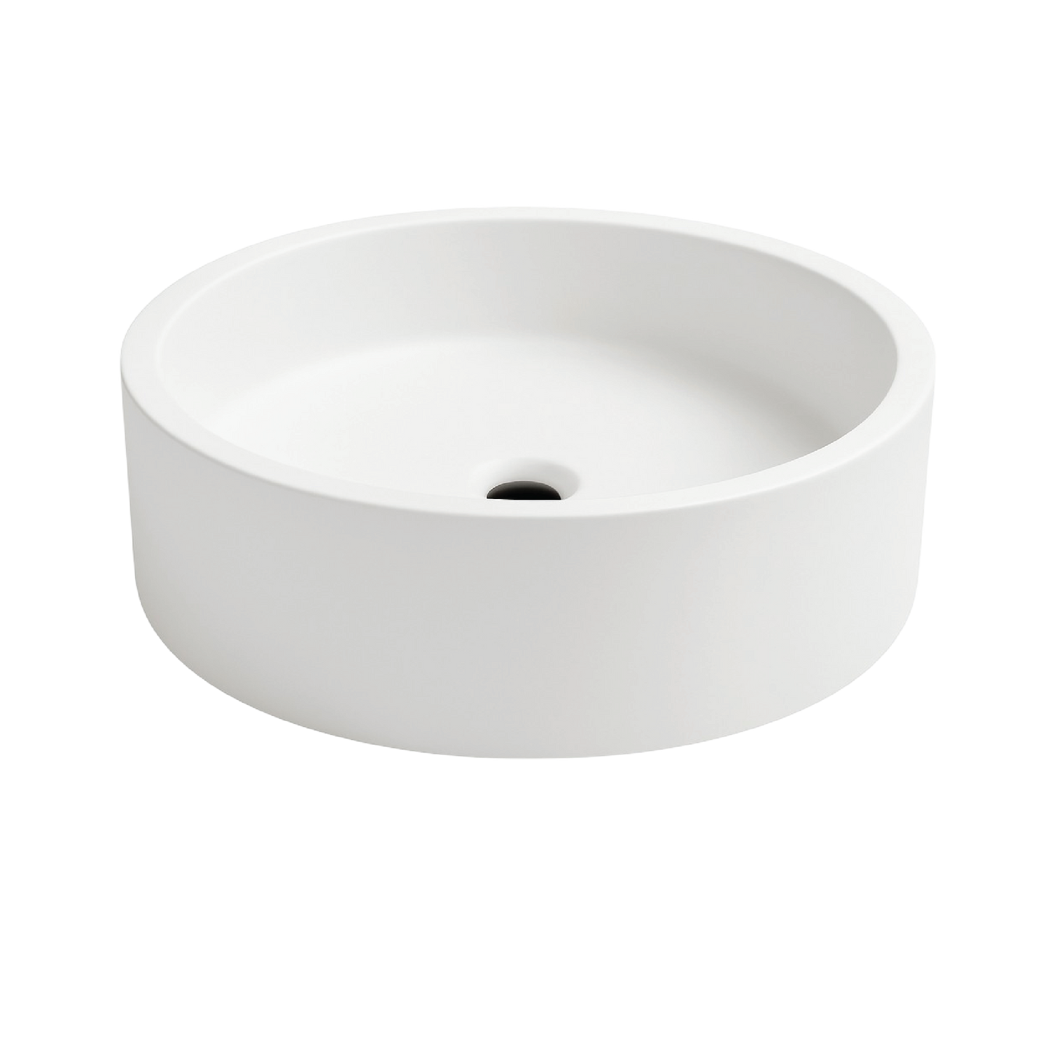 Aria Round Basin - Serene White