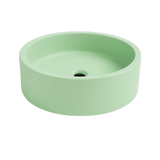 Aria Round Basin - Lush Pastel Green