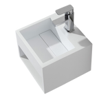 Aero Wall Basin - Serene White